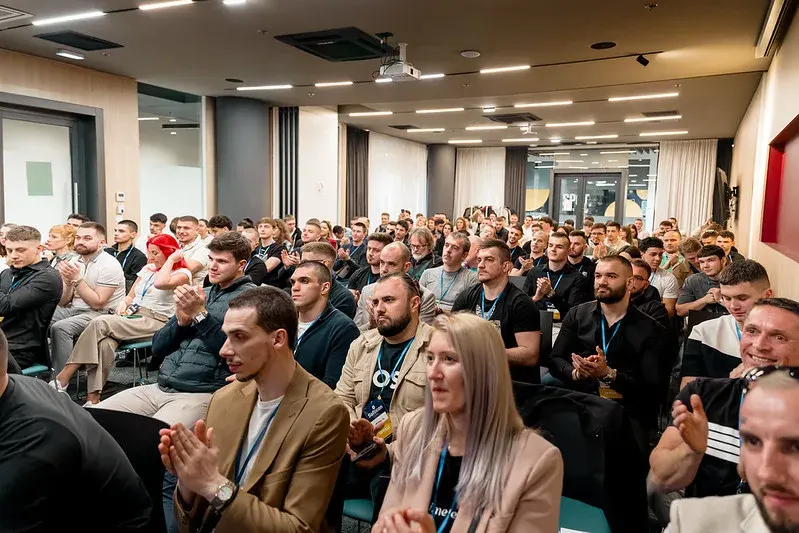The audience at Softicon, Softify’s software development conference in Zagreb