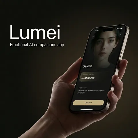 Luméi application interface