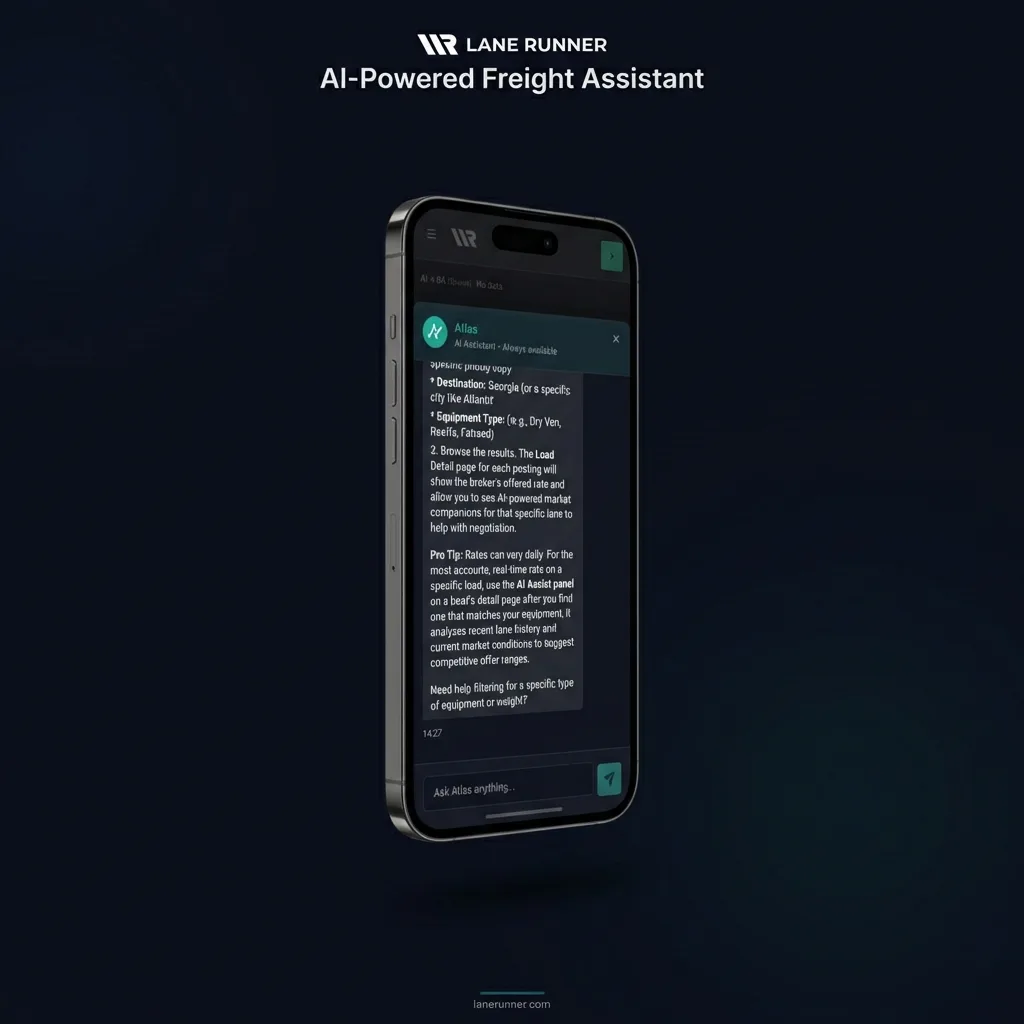 AI freight assistant