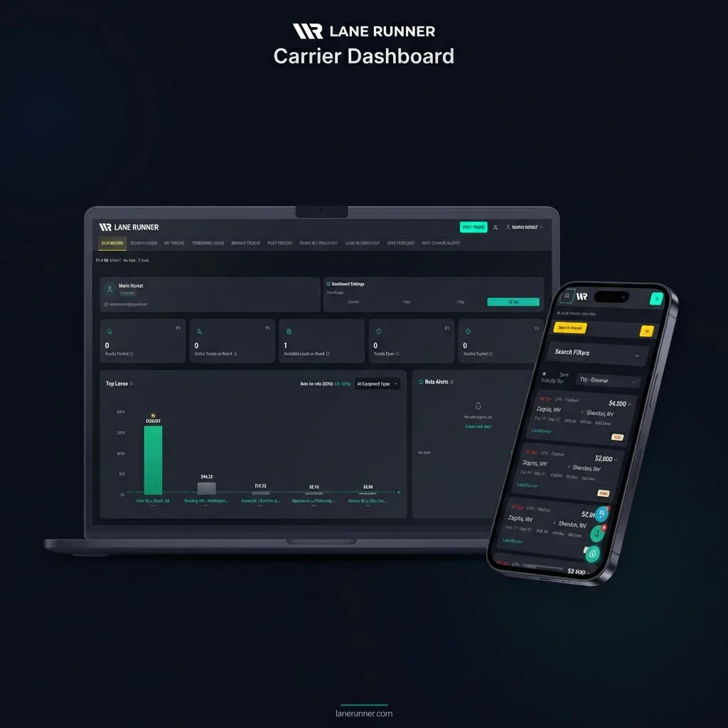 Carrier dashboard