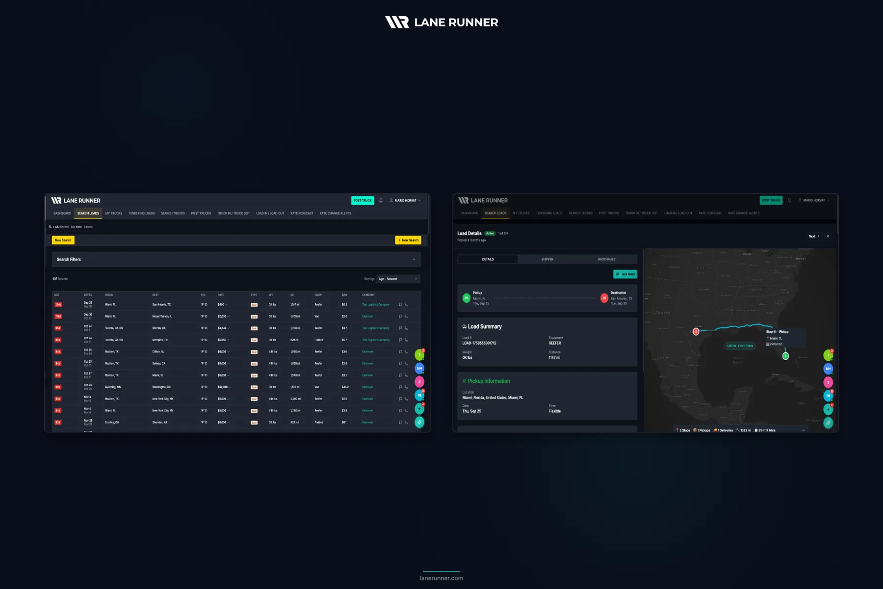 Load discovery and details